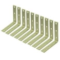 thumbnail image 1 of Wideskall 4" inch Heavy Duty Corner Brace Angle Repair Bracket w/Screws, 1 of 2