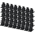 thumbnail image 1 of Wideskall 40 Pcs 1/2" inch Adhesive Black Nylon Adjustable Cable Clips Wire ..., 1 of 4