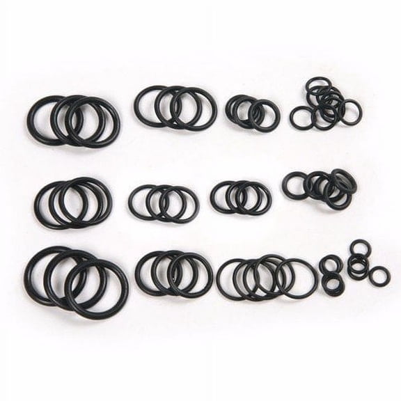 Wideskall 50 Pcs Flexible Nitrile Rubber O Rings Washers Grommets Assortment