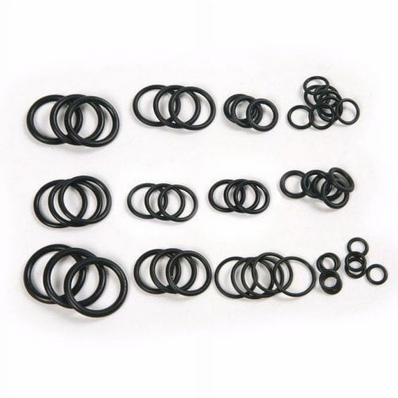 Wideskall 500 Pcs Flexible Nitrile Rubber O Rings Washers Grommets Assortment
