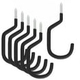 thumbnail image 1 of Wideskall 6 Pieces Heavy Duty Garage Storage Screw in Utility Tool Wall Mount Bike Hanger Hook, 1 of 6