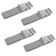 thumbnail image 1 of Wideskall 72" inch Adjustable Travel Suitcase Baggage Luggage Strap High Visibilit Grey Color Belt Pack of 1, 1 of 3