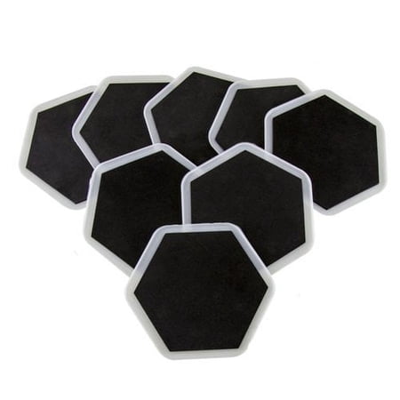 Wideskall 8 Pieces Furniture Slider Pads Magic Movers Floor Protector for Wood Carpet Floor