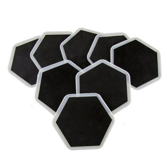 Wideskall 8 Pieces Furniture Slider Pads Magic Movers Floor Protector for Wood Carpet Floor