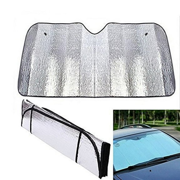 Wideskall Car Windshield Sunshade Reflective Sun Shade for Car Cover Visor