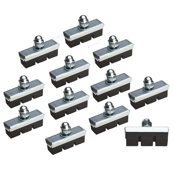 Wideskall High Grade 40mm Cycling Bicycle Bike Bolt On Brake Pads