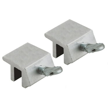 Sliding Window Lock, 1/4 in., Extruded Aluminum, White Painted Finish ...