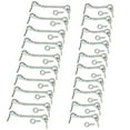 Gate Spring Fasteners Wideskall Zinc Plated Wire Gate Hook, Heavy Duty Door Hardware Spring ...