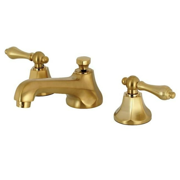 Widespread Bathroom Faucet - Brushed Brass