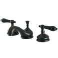 thumbnail image 1 of Widespread Lavatory Faucet with Brass Pop-Up & Metal Lever Handle Oil Rubbed Bronze, 1 of 1