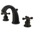 thumbnail image 1 of Widespread Lavatory Faucet with Cross Handle, Oil Rubbed Bronze, 1 of 1