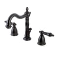 thumbnail image 1 of Widespread Lavatory Faucet with Retail Pop-Up, Oil Rubbed Bronze, 1 of 1