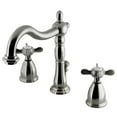 thumbnail image 1 of Widespread Lavatory Faucet with Retail Pop-Up, Satin Nickel, 1 of 1