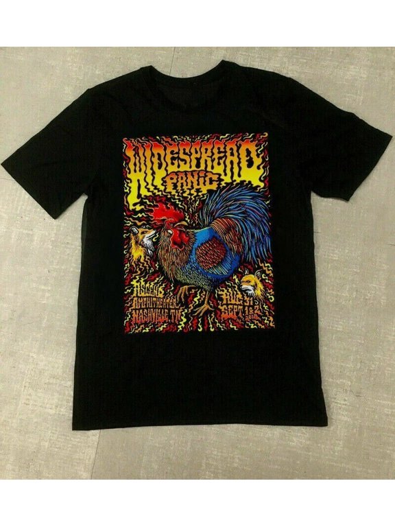 Widespread Panic WSP Black Unisex All Size Cotton T-shirt BL1669