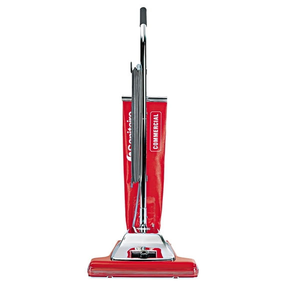 Sanitaire Widetrack Commercial Upright Vacuum w/Vibra Groomer 16" Path 18.5lb Red 899