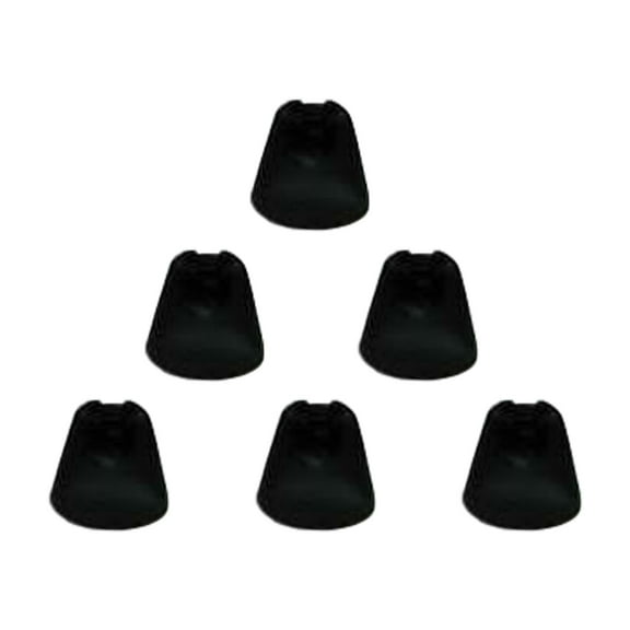 Widex Compatible Vented Sleeve Hearing Aid Domes Pack of 6 for Lasting Comfort (Small)