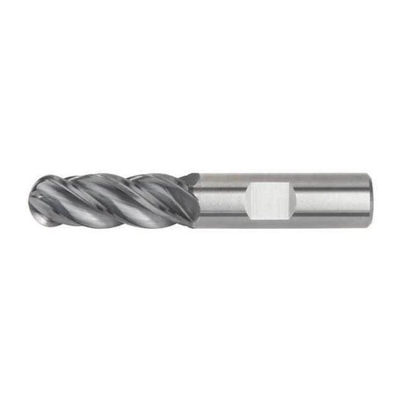 Widia End Mill,AlTiN,0.3750 in Millng Dia,4V00 4V0010004XT