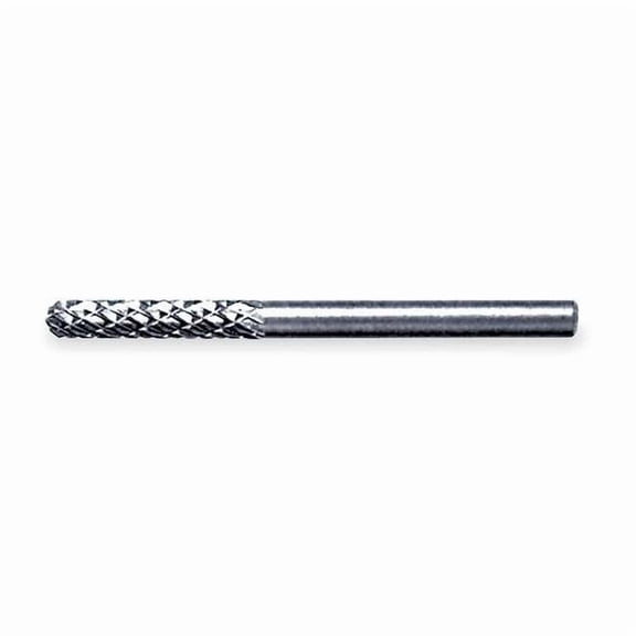Widia Carbide Bur,Cylindrical Ball,1/4,dbl Cut M41292