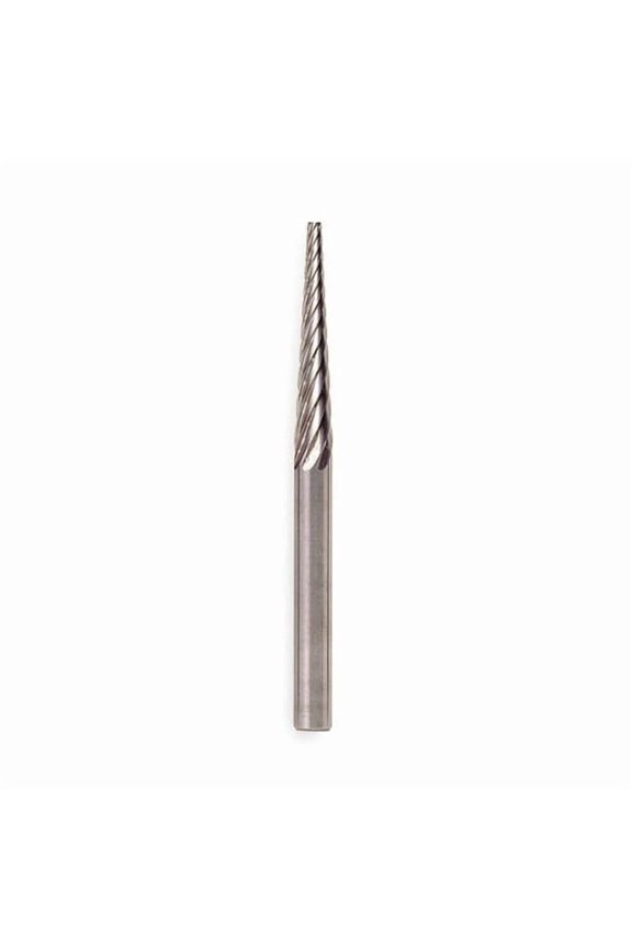 Carbide Bur,Pointed Tree,1/4",Single Cut M40420