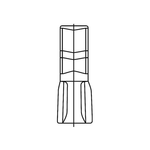 Widia Grooving/Parting Insert,PGU,Carbide 123567230 Pack of 10