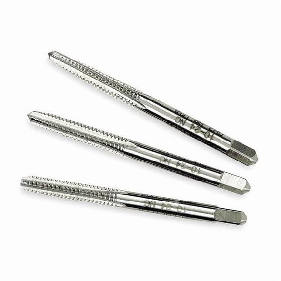 Hand Tap Set,Left-Hand,3 PC,HSS,5/16-18 14099
