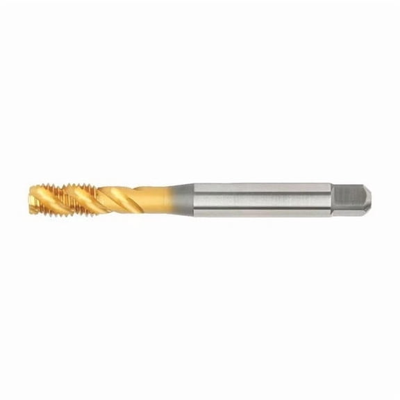 Widia Spiral Flute Tap, Semi-Bottoming 3 Flutes VTSFT-TC6528