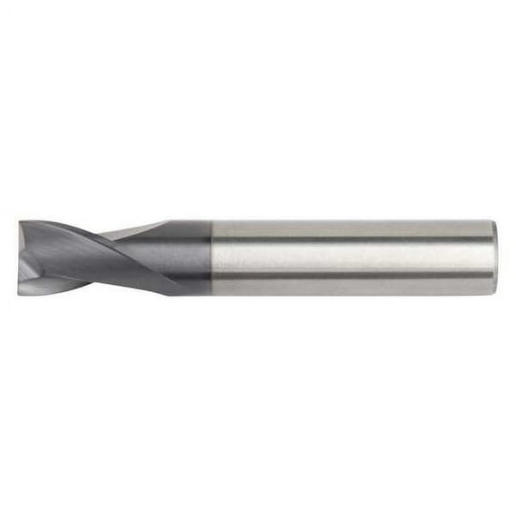 Widia Square End Mill, 0.5 in, Carbide I2S0500T062S