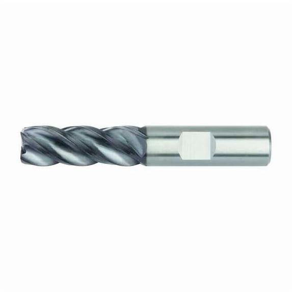 Widia Carbide End Milll,1/2 in. L Cut,Square 4V0503001ST