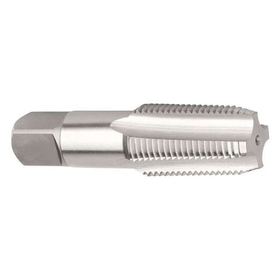 Widia Pipe Tap, 1/8"-27, Taper, 4 Flutes, NPT VTSTR8001