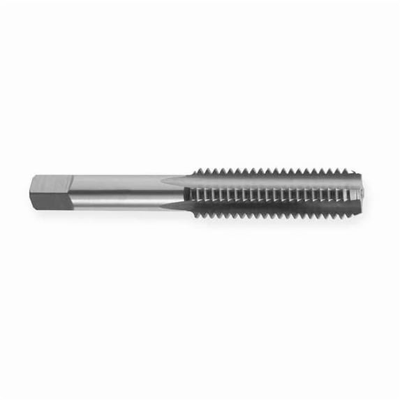 Straight Flute Hand Tap, 9/16"-18, Plug, 4 Flutes, UNC 11641