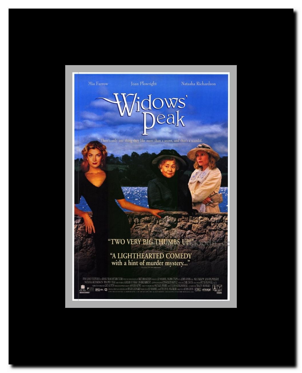Widows Peak Framed Movie Poster