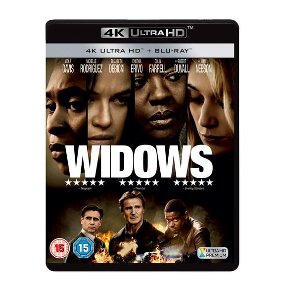 Widows (4K Ultra HD) Robert Duvall Jon Bernthal Daniel Kaluuya Elizabeth Debicki Carrie Coon