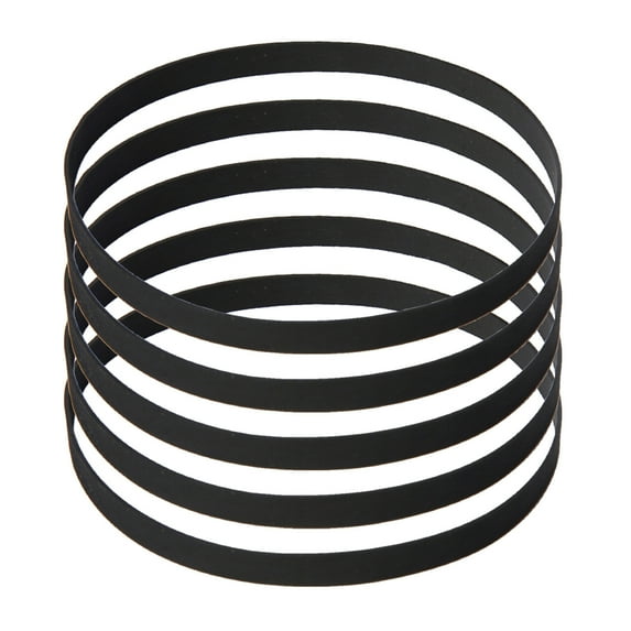Width 5mm 47-150mm Fold New Rubber Belt for Recorders CDROM Video Machines DVDs Drive (5pcs)