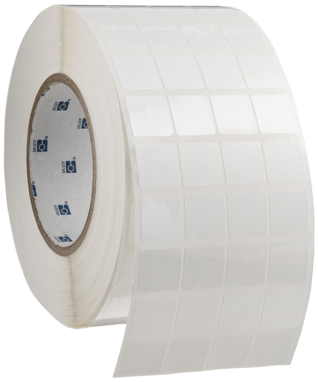 Brady Thermal Transfer Label Roll - 10,000 Labels, 0.5" X 0.437", Permanent Polyester For Professional Printing