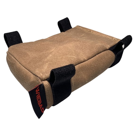 Wiebad GrayOps Plate Shooting Rest Bag Heavy Waxed Canvas