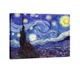 thumbnail image 1 of Wieco Art Large Starry Night by Vincent Van Gogh, 1 of 7