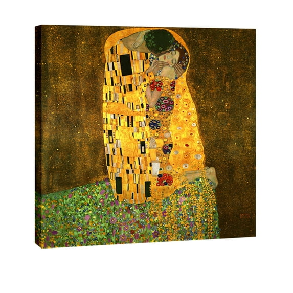 Wieco Art The Kiss by Gustav Klimt Canvas Prints