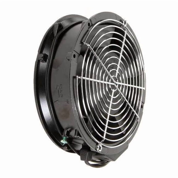 Wiegmann Axial Fan, Round, 115V AC, Plastic/Steel, 6 3/4 in W. WA6AXFN