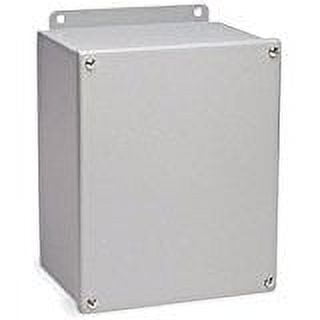 Wiegmann B060604SC NEMA 12 JIC Box Screw Cover, Steel, 6" x 6" x 4" CA2