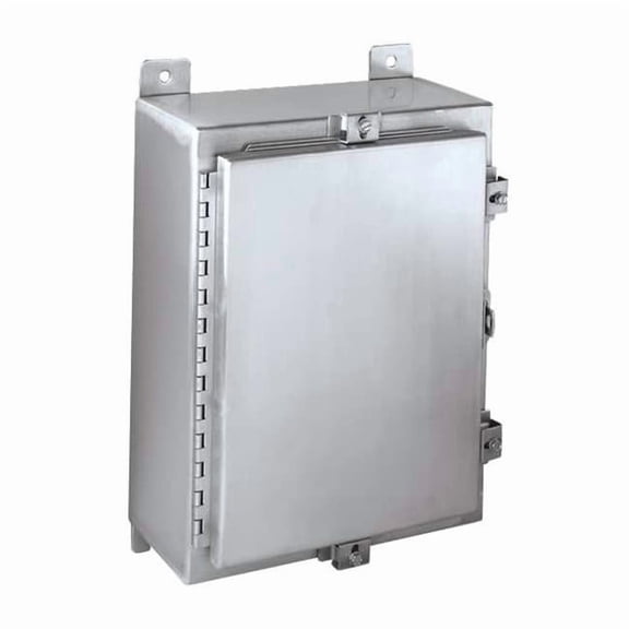 Wiegmann Enclosr,Metallc,16In.H x 16In.W x 6In.D