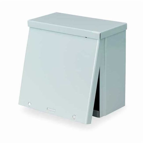 Wiegmann Enclosr,Metallic,12In.Hx12In.Wx8In.D,3R RSC121208