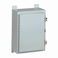 thumbnail image 1 of Padlockable Hasp Electrical Enclosures, 20 in H, 10 in D, 16 in W, 12, 13, Steel, 1 of 1