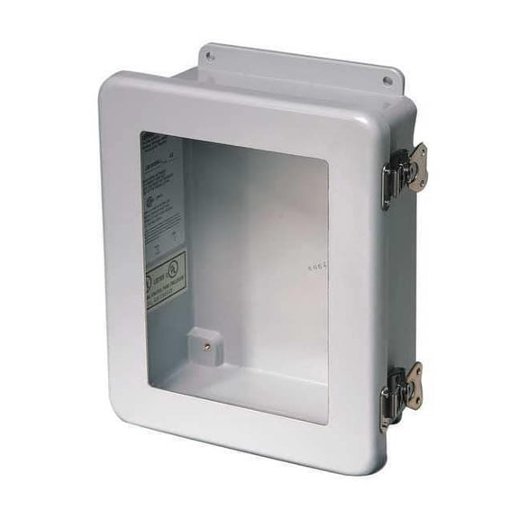 Wiegmann Enclosure,10" H x 4" D x 8" W HW-J100804CHTLW