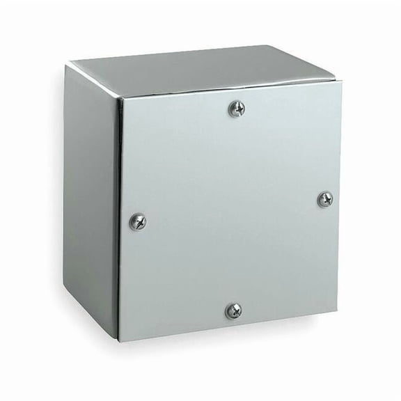 Wiegmann Enclosure,Metallic,6" H x 6" W x 4" D WA060604GSC