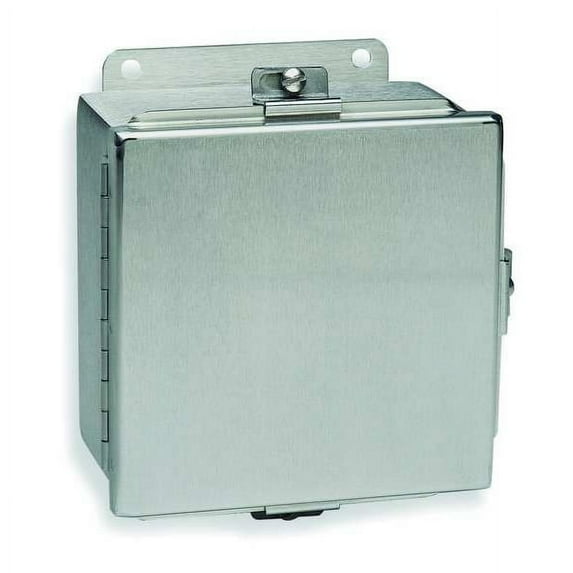 Wiegmann Enclosure,Mtlc,12In.Hx 10In.Wx6In.D BN4121006CHSSA