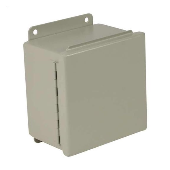 Wiegmann Enclosure,Mtlc,12In.Hx 12In.Wx6In.D B121206CH