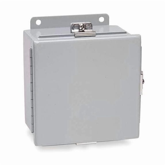 Wiegmann Enclosure,Mtlc,12In.Hx 12In.Wx6In.D BN4121206CH