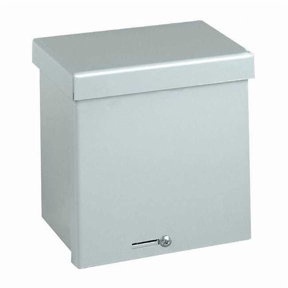 Wiegmann Enclosure,Mtlc,12In.Hx 12In.Wx6In.D RSC121206GNK