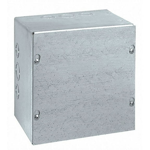 Wiegmann Galvanized Gray Junction Box Enclosure