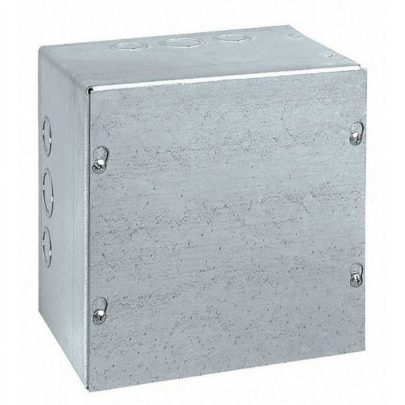 Wiegmann Galvanized Gray Junction Box Enclosure